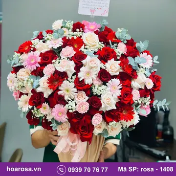 Giỏ hoa rosa-1408