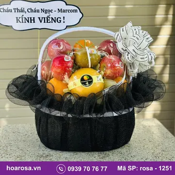 Giỏ trái cây rosa-1251