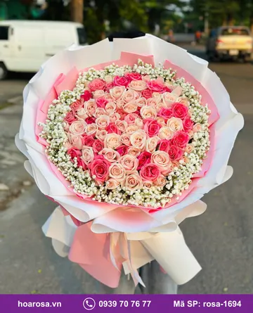 Bó hoa rosa-1694