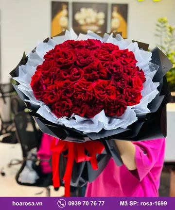 Bó hoa rosa-1699