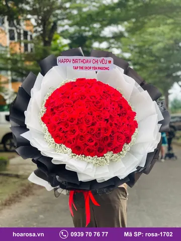 Bó hoa rosa-1702