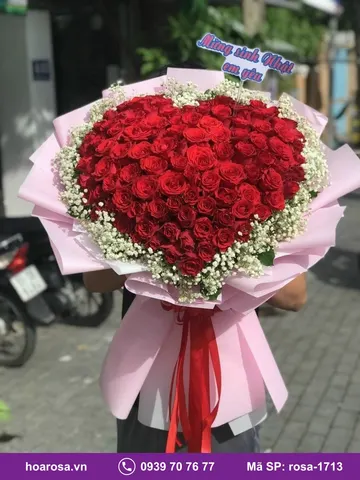 Bó hoa rosa-1713