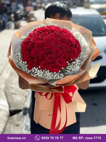 Bó hoa rosa-1715