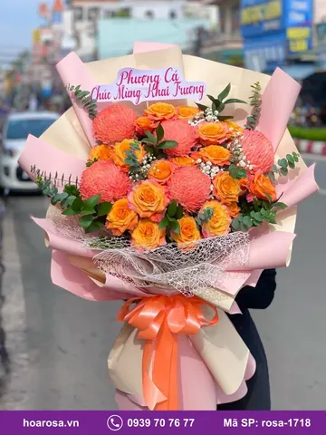 Bó hoa rosa-1718