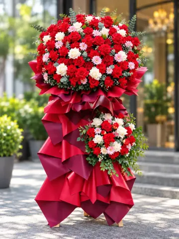 Hoa khai trương