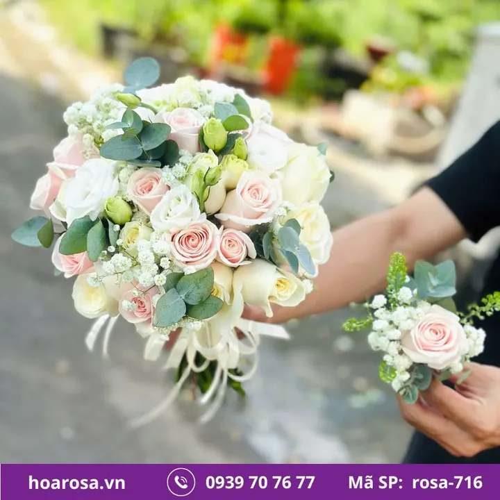 Bó hoa rosa-716