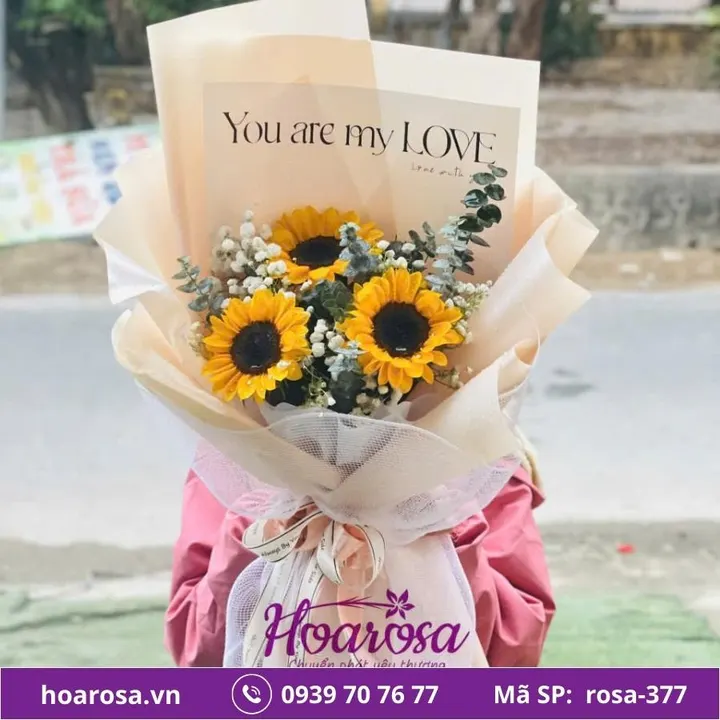 Bó hoa rosa-377