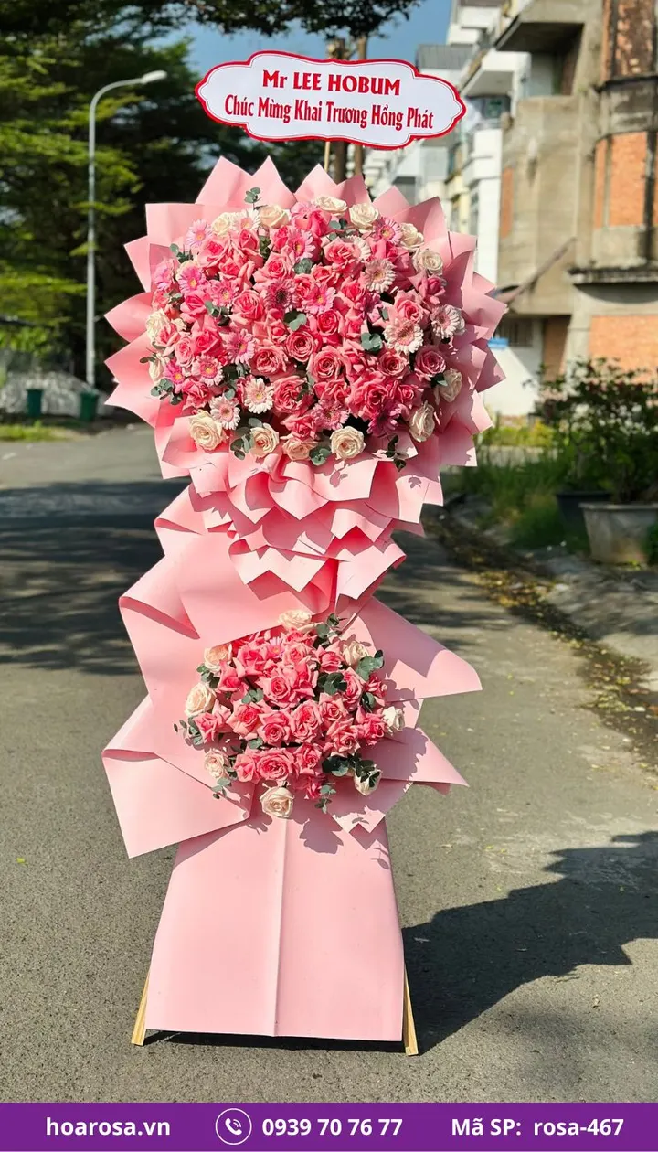 Hoa chúc mừng rosa-467