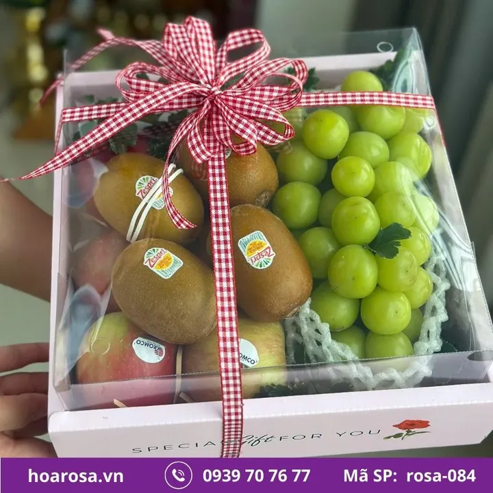 Hộp trái cây rosa-084