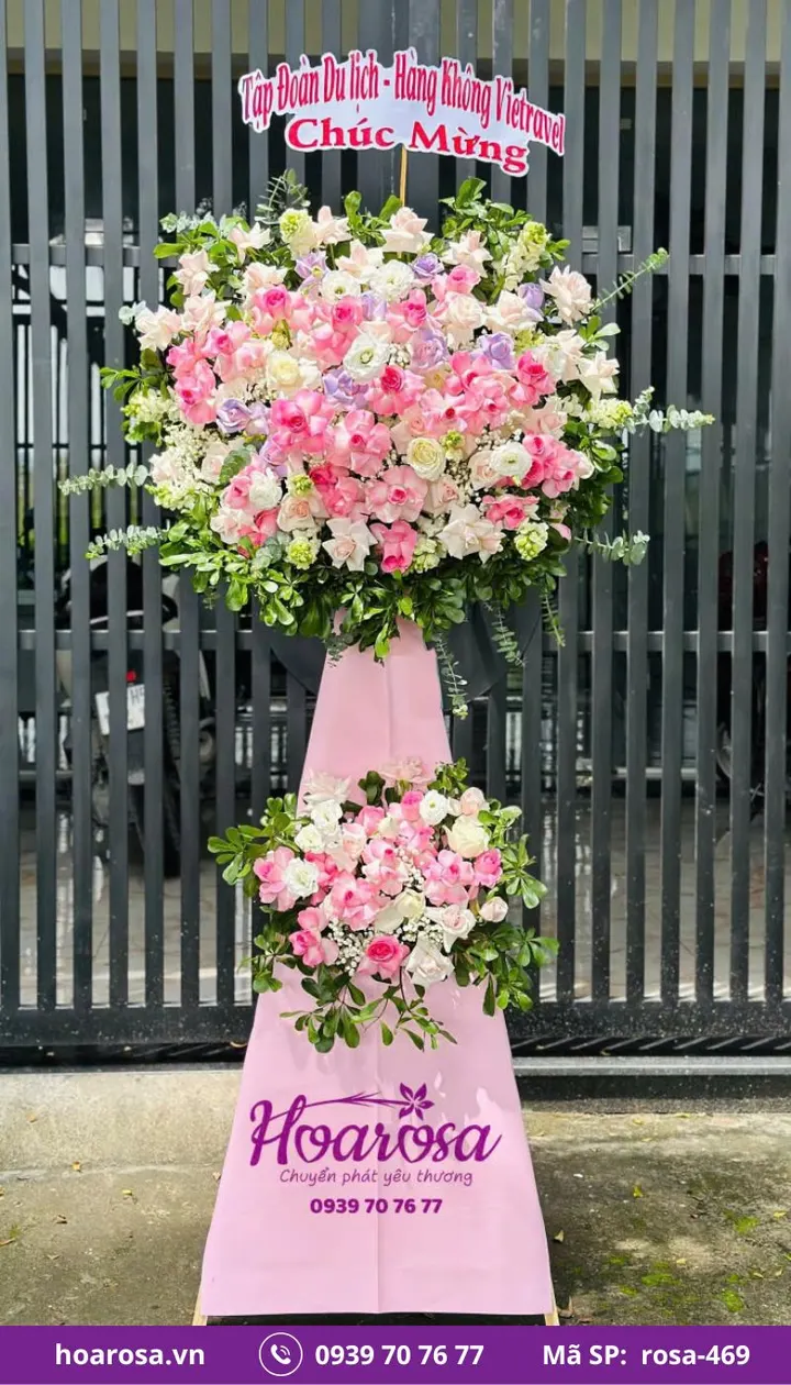 Hoa chúc mừng rosa-469