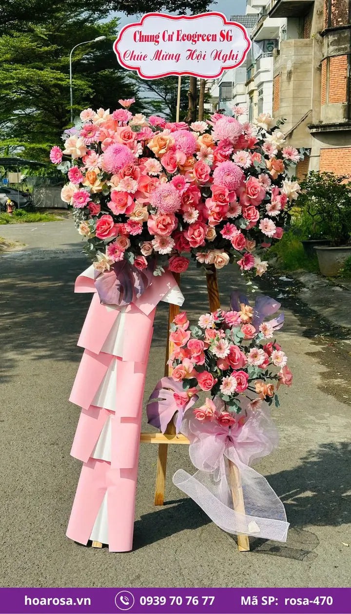 Hoa chúc mừng rosa-470