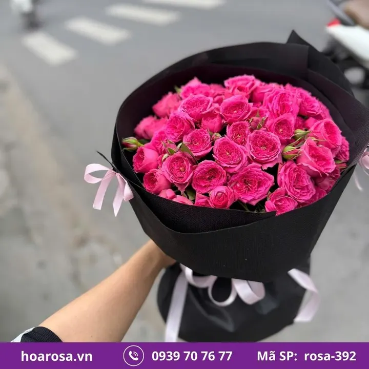 Bó hoa rosa-392