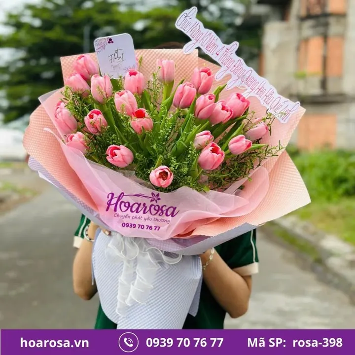 Bó hoa rosa-398