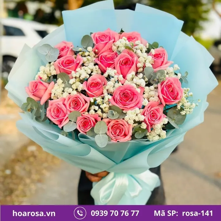Bó hoa rosa-141