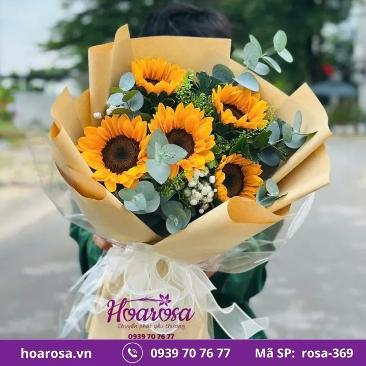 Bó hoa rosa-369