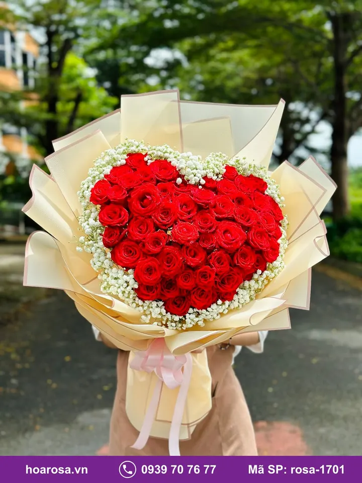 Bó Hoa Khổng Lồ rosa-1701