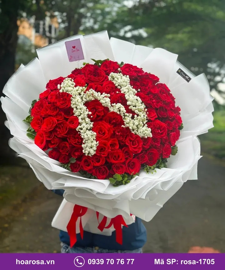 Bó Hoa Khổng Lồ rosa-1705
