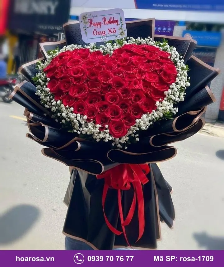 Bó Hoa Khổng Lồ rosa-1709