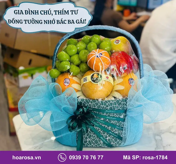 Giỏ trái cây viếng rosa-1784