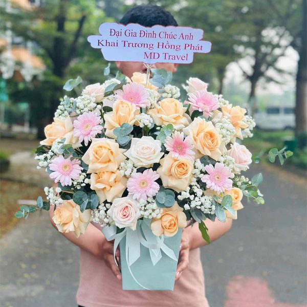 Giỏ hoa BH84