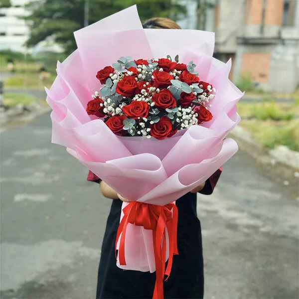 Bó hoa hồng lớn BH11
