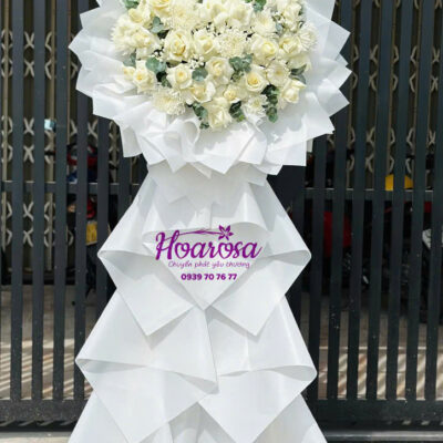 Hoa chia buồn rosa-005