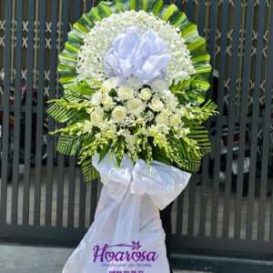 Hoa chia buồn rosa - 012