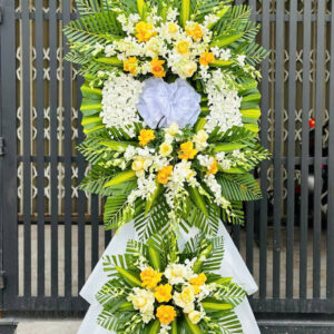 Hoa chia buồn rosa-007