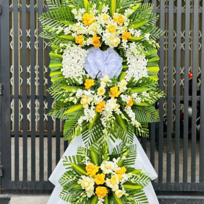 Hoa chia buồn rosa-007