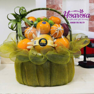 Giỏ trái cây rosa-004