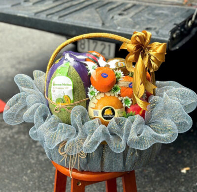 Giỏ trái cây rosa-022