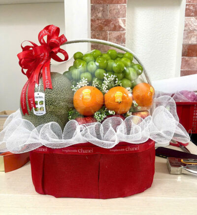 Giỏ trái cây rosa-023