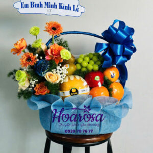 Giỏ trái cây rosa-031