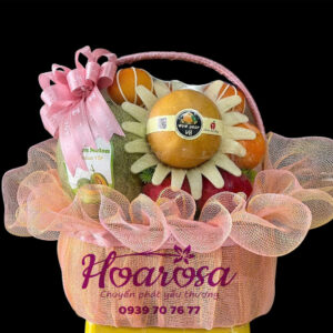 Giỏ trái cây rosa-033