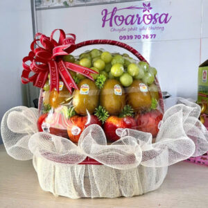 Giỏ trái cây rosa-075