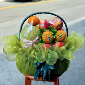 Giỏ trái cây rosa-026