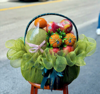 Giỏ trái cây rosa-026