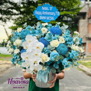 Lẵng hoa tươi rosa-031