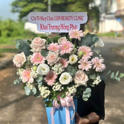Giỏ hoa tươi rosa-018