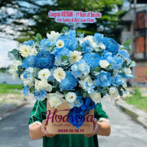 Giỏ hoa tươi rosa-016