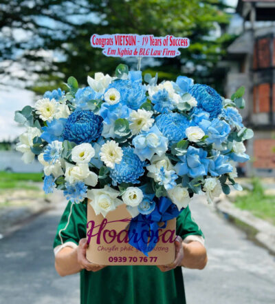 Giỏ hoa tươi rosa-016