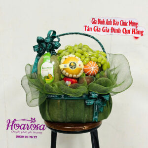 Giỏ trái cây rosa-051