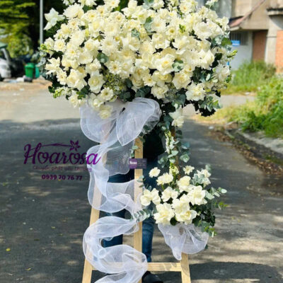 Hoa chia buồn rosa - 020