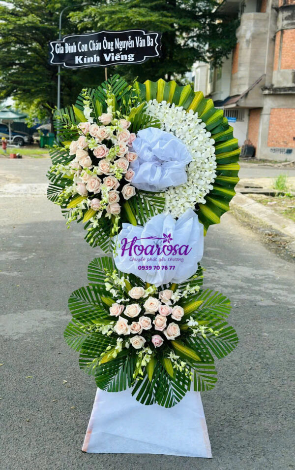 Hoa chia buồn rosa-024