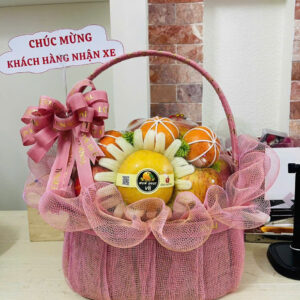 Giỏ trái cây rosa-056