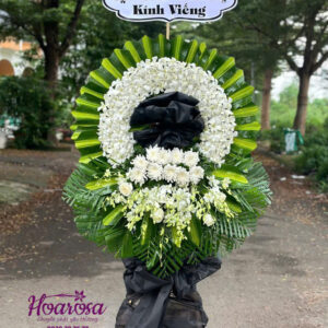 Hoa chia buồn rosa-048