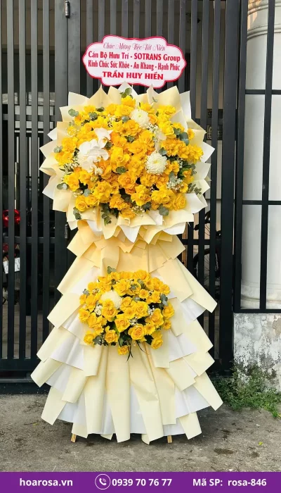 Hoa Chúc Mừng rosa-846