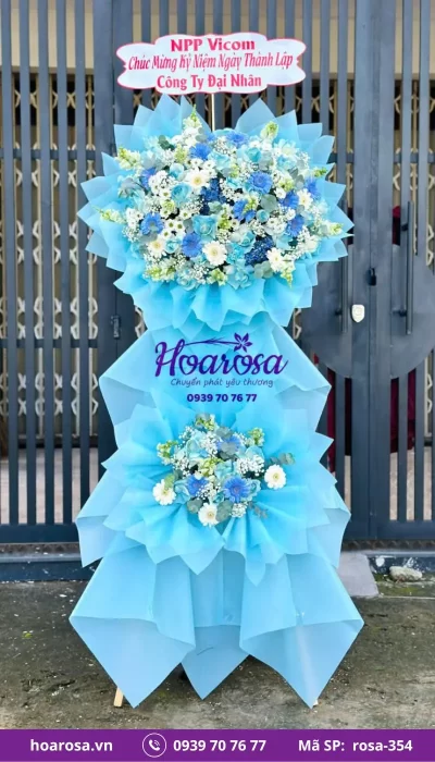 Kệ Hoa Chúc Mừng rosa-354