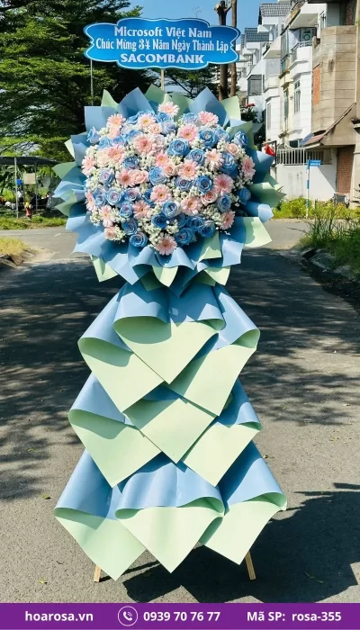 Kệ Hoa Chúc Mừng rosa-355