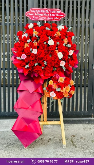 Hoa Chúc Mừng rosa-857